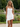 Scoop Neck Ruffle Hem Mini A-Line Prom Dress in White