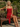 Square Neck Ruffle Mini A-Line Prom Dress in Red
