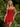 Square Neck Ruffle Mini A-Line Prom Dress in Red