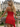 Square Neck Ruffle Mini A-Line Prom Dress in Red
