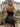 Square Neck Ruffle Mini A-Line Prom Dress in Black