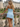 Square Neck Ruffle Mini A-Line Prom Dress in Sky Blue