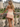 Square Neck Ruffle Mini A-Line Prom Dress in Blush Pink