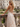 Ruched Bust Floral Backless Lace Up Long A-Line Prom Dress in White Floral