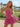 Strapless Ruched Bust Mini Prom Dress With Pleated Hem - Hot Pink