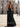Halter Cut Front Pleated A-Line Lace Up Long Prom Dress With Shawl - Black
