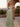 Sage Green Sequin Beaded Corset Maxi Prom Dress Spaghetti Strap Backless Chiffon Gown