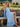 V-Neck Ruched Bodice Pleated Chiffon Long A-Line Prom Dress With Shawl in Baby Blue