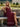 V-Neck Ruched Bodice Pleated Chiffon Long A-Line Prom Dress With Shawl in Burgundy