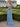 V-Neck Ruched Bodice Pleated Chiffon Long A-Line Prom Dress With Shawl in Dusty Blue
