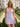 Tank V-Neck Backless Lace Up Mini A-Line Prom Dress With Ruffle Hem in Lavender