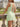 Tank V-Neck Backless Lace Up Mini A-Line Prom Dress With Ruffle Hem in Mint Green