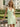 Tank V-Neck Backless Lace Up Mini A-Line Prom Dress With Ruffle Hem in Mint Green