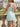 Tank V-Neck Backless Lace Up Mini A-Line Prom Dress With Ruffle Hem in Light Blue