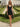 Tank V-Neck Backless Lace Up Mini A-Line Prom Dress With Ruffle Hem in Black