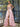 Strapless Corset Ball Gown With Ruffle Skirt Slit - Pink