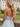 Luxury Crystal V-Neck Chiffon Mini Ball Gown Prom Dress in Light Blue