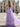 Sweetheart Ruched Bust Pleated A-Line Long Prom Dress With Shawl - Lavender