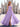 Sweetheart Ruched Bust Pleated A-Line Long Prom Dress With Shawl - Lavender