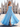 Sweetheart Ruched Bust Pleated A-Line Long Prom Dress With Shawl - Sky Blue