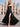 Cut Front Pleated A-Line Lace Up Long Prom Dress With Shawl - Black
