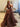 Halter Ruffle Tiered Printing Ball Gown Long Prom Dress  - Leopard Print
