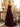 Lace Illusion Ruffle Tiered Ball Gown Prom Dress - Burgundy