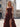 Pleated Layered Ruffle Hem Long Ball Gown Prom Dress in Burgundy