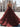 Pleated Layered Ruffle Hem Long Ball Gown Prom Dress in Burgundy
