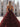 Pleated Layered Ruffle Hem Long Ball Gown Prom Dress in Burgundy