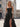 Pleated Layered Ruffle Hem Long Ball Gown Prom Dress in Black