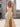 Pleated Layered Ruffle Hem Long Ball Gown Prom Dress in Champagne