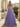 Off Shoulder Bodice Ruffle Chiffon Long Ball Gown Prom Dress in Lilac