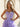 Strapless Boned Bodice Ruffle Chiffon Ball Gown Prom Dress - Lilac