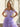 Off Shoulder Bodice Ruffle Chiffon Long Ball Gown Prom Dress in Lilac