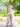 Removable Off Shoulder Boned Bodice Ruffle Printing Chiffon Ball Gown Prom Dress - Lilac