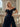 Off Shoulder Bodice Ruffle Chiffon Long Ball Gown Prom Dress in Navy Blue