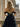 Off Shoulder Bodice Ruffle Chiffon Long Ball Gown Prom Dress in Navy Blue