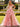 Removable Off Shoulder Boned Bodice Ruffle Printing Chiffon Long Ball Gown Prom Dress in Pink Floral