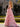 Removable Off Shoulder Boned Bodice Ruffle Printing Chiffon Long Ball Gown Prom Dress in Pink Floral