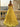Off Shoulder Boned Bodice Ruffle Chiffon Long Ball Gown Prom Dress in Yellow