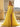 Off Shoulder Boned Bodice Ruffle Chiffon Long Ball Gown Prom Dress in Yellow