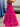 Strapless Boned Bodice Ruffle Chiffon Ball Gown Prom Dress - Hot Pink