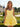 Strapless Boned Ruffle Chiffon Mini Ball Gown Prom Dress in Yellow