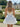 Strapless Boned Ruffle Chiffon Mini Ball Gown Prom Dress in White
