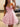 Crystal Ruffle Boned Ball Gown Mini Prom Dress - Pink