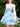 Pleated Printing Chiffon Mini Ball Gown Prom Dress