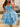 Luxury Crystal Boned Ruffle Mini Ball Gown Prom Dress - Sky Blue