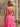 Sweetheart Ruffle Tiered Ball Gown Prom Dress - Hot Pink