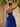 Strapless Embroidery Lace Bodice Layered Ball Gown Long Prom Dress With Split in Royal Blue